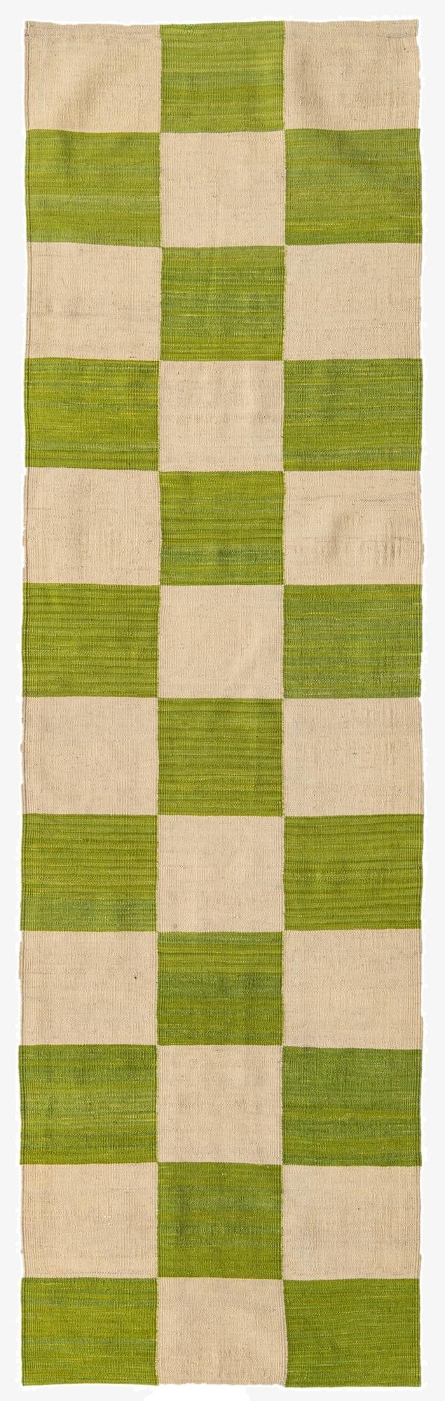  2' 10 x 9' 8  Hand Woven Kilim Modern Wool Runner Rug