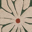 Rug Ivory and Green Swatch link