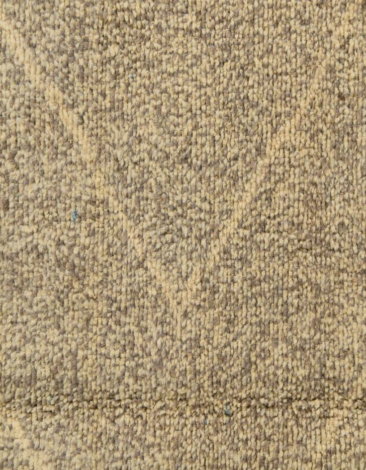 Detail image of  6' 2 x 9' 6  Hand Knotted Moroccan Wool Rug