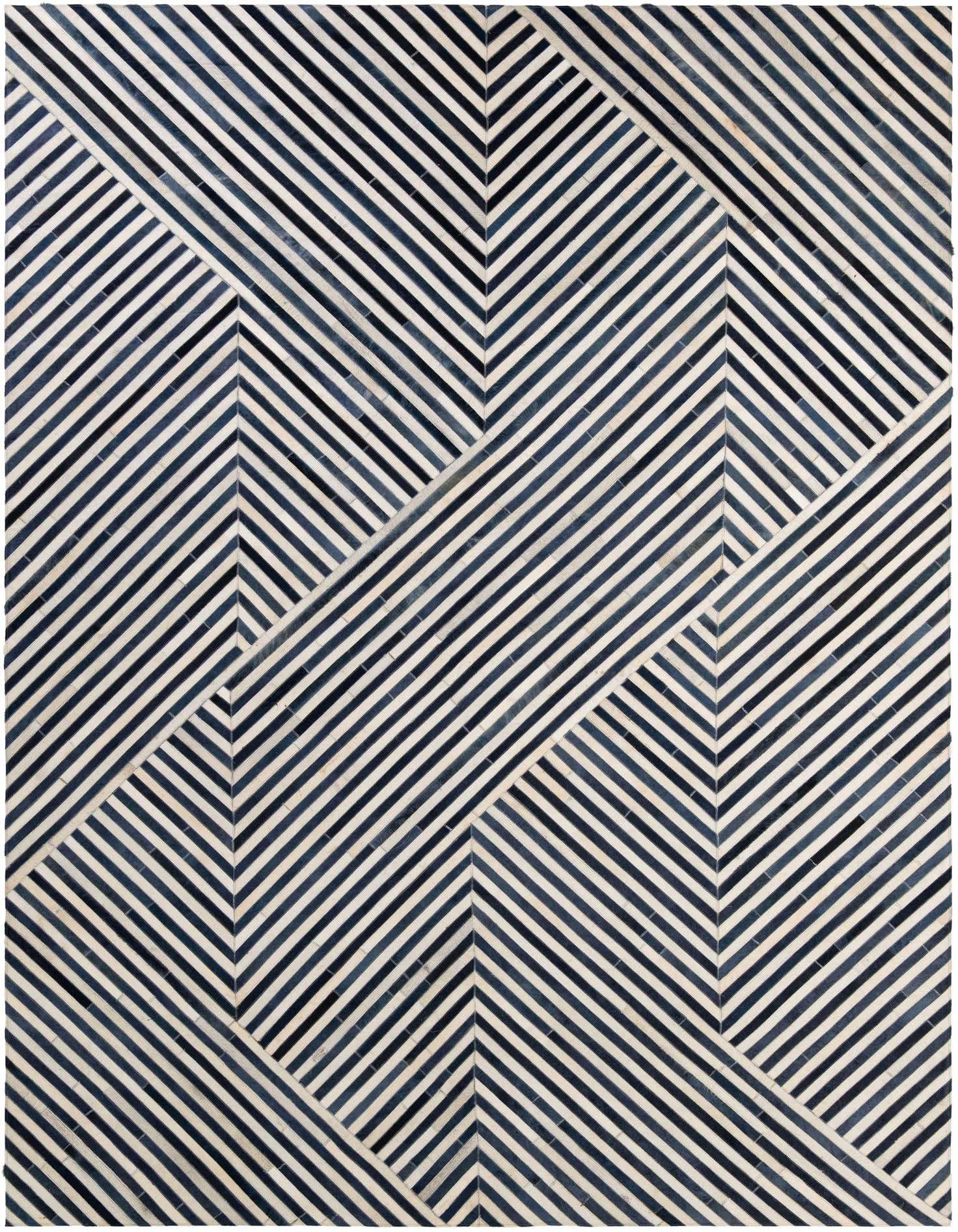 Primary image  7' 11 x 10' 10 Cowhide - Patchwork Rug