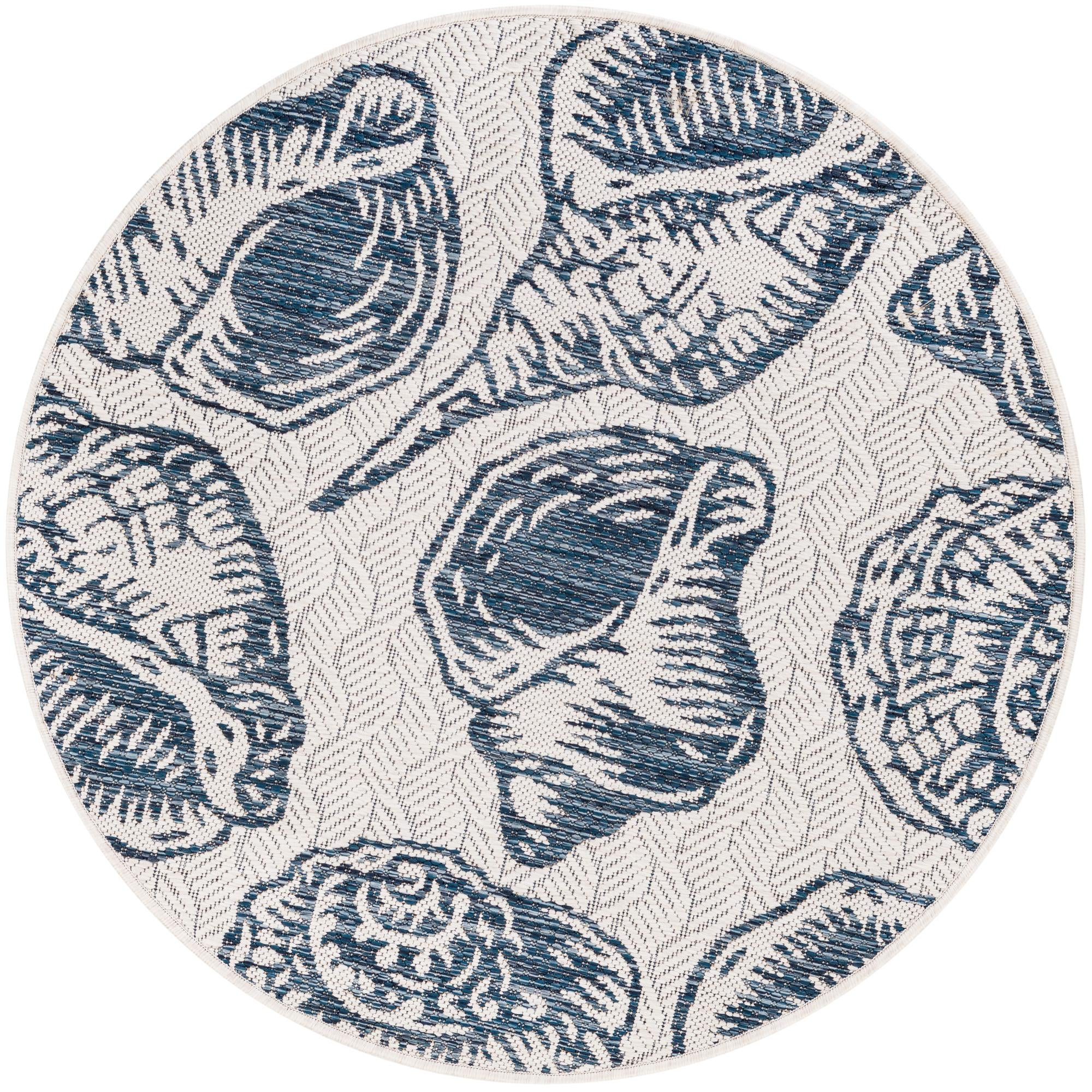 Rug Ivory and Navy Blue Swatch link