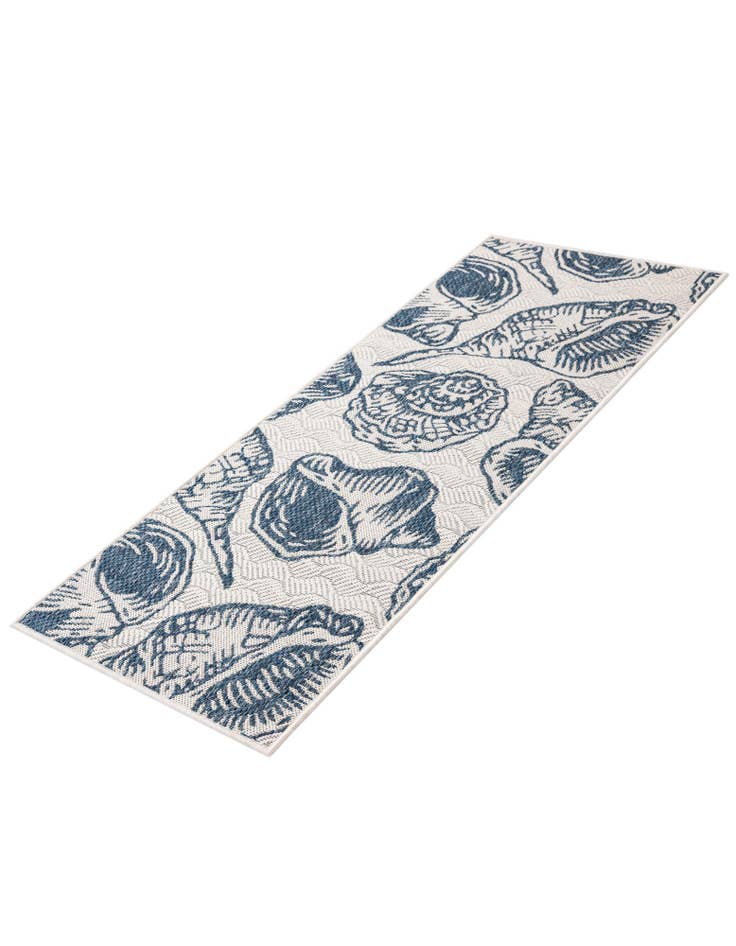 Detail image of  2' x 5' 3  Washable Coastal Indoor / Outdoor Runner Rug