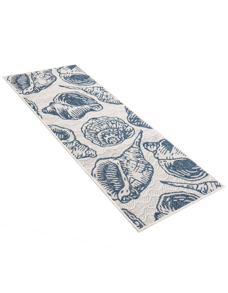 Detail image of  2' x 5' 3  Washable Coastal Indoor / Outdoor Runner Rug