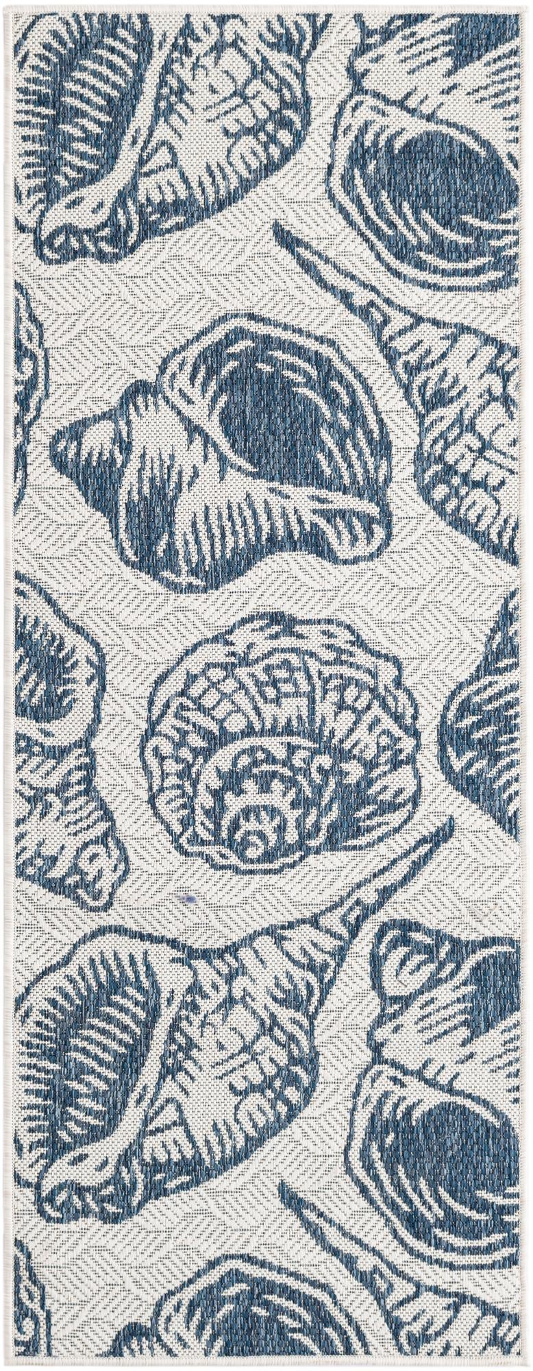 Rug Ivory and Navy Blue Swatch link