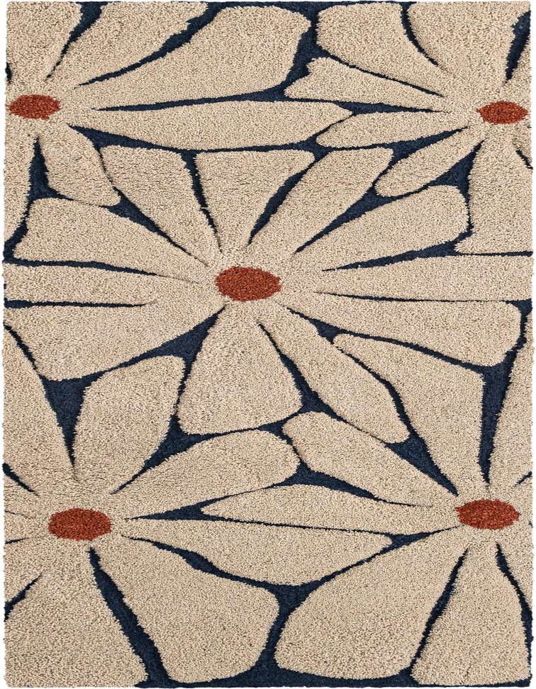 Primary image  2' x 8' Handtufted Wool Runner Rug