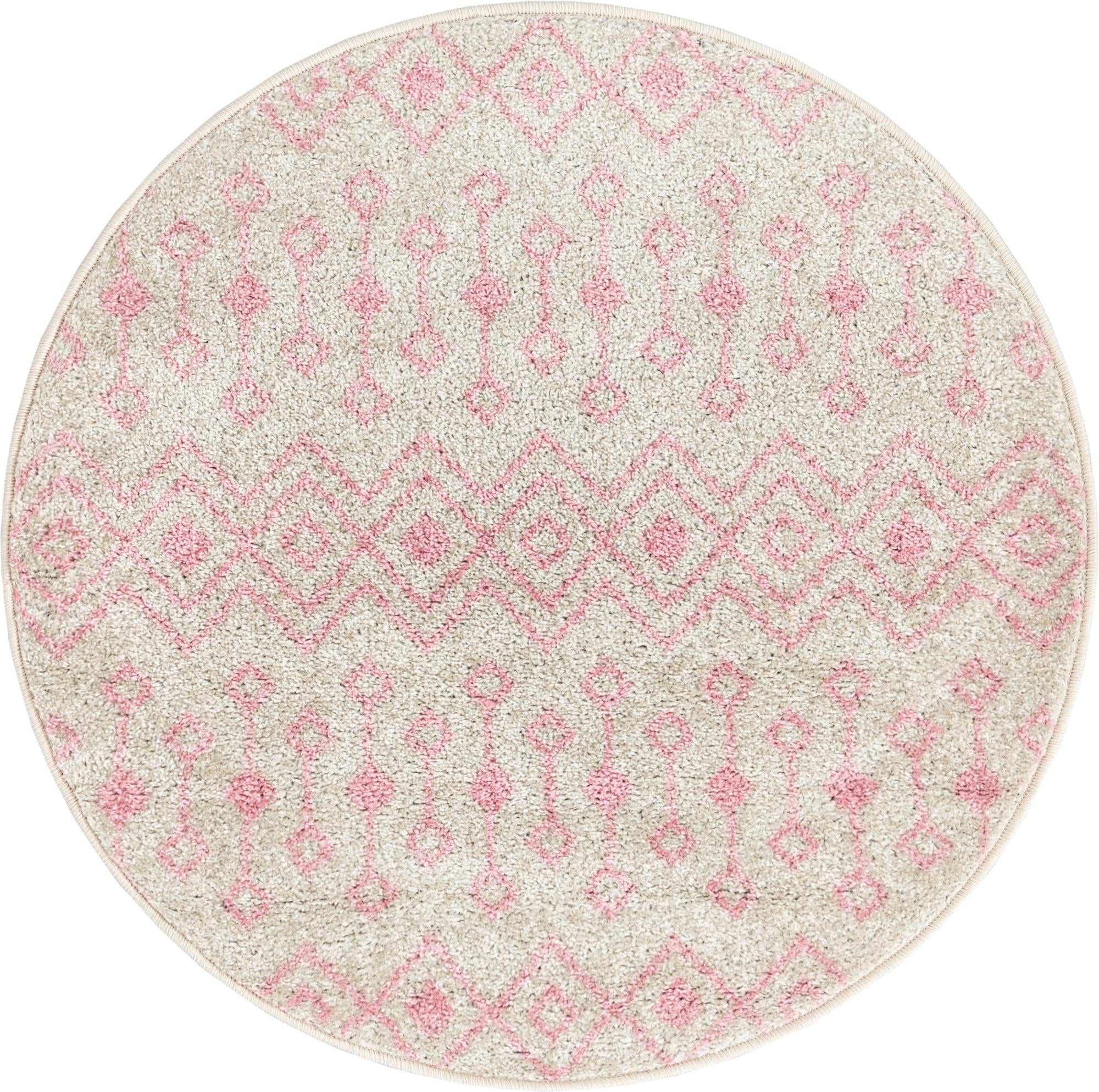 Rug Ivory and Pink Swatch link