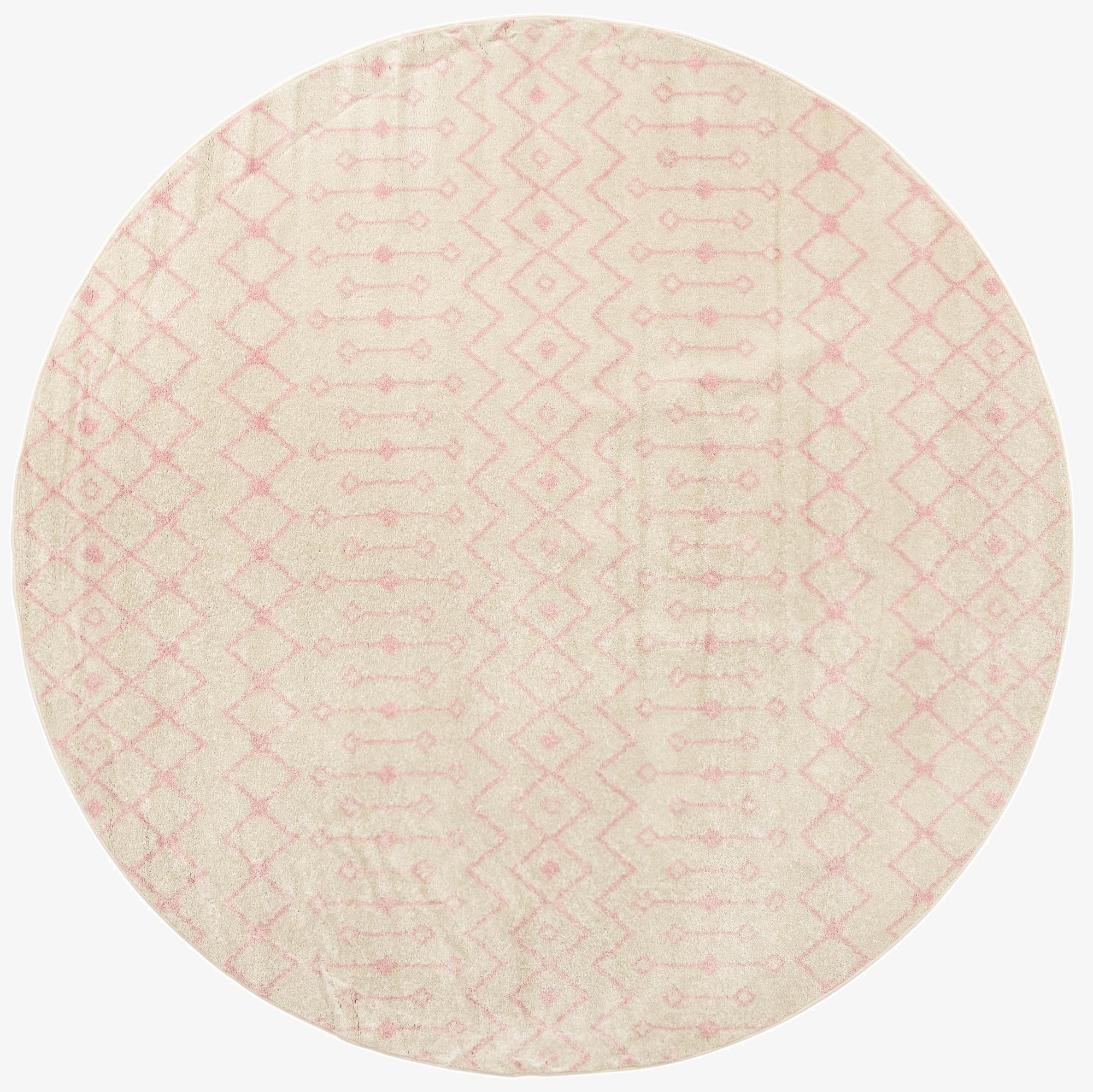  10' x 10' Moroccan Trellis Round Rug