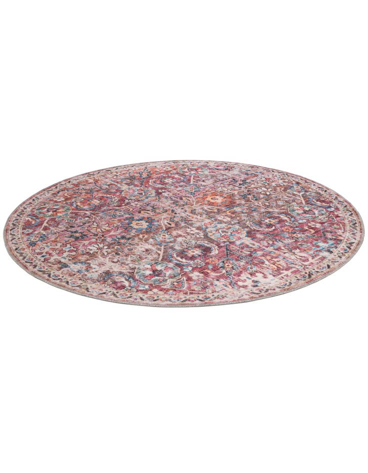 Detail image of  5' 3 x 5' 3 Nostalgia Round Rug