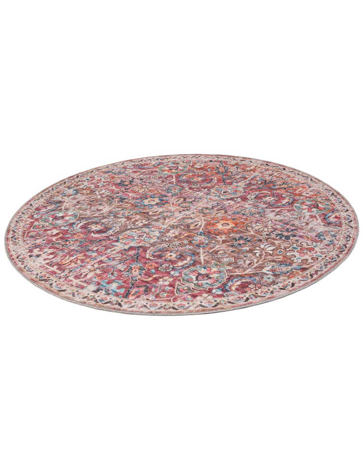 Detail image of  5' 3 x 5' 3 Nostalgia Round Rug