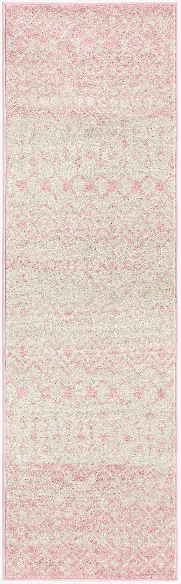  2' x 7' Moroccan Trellis Runner Rug