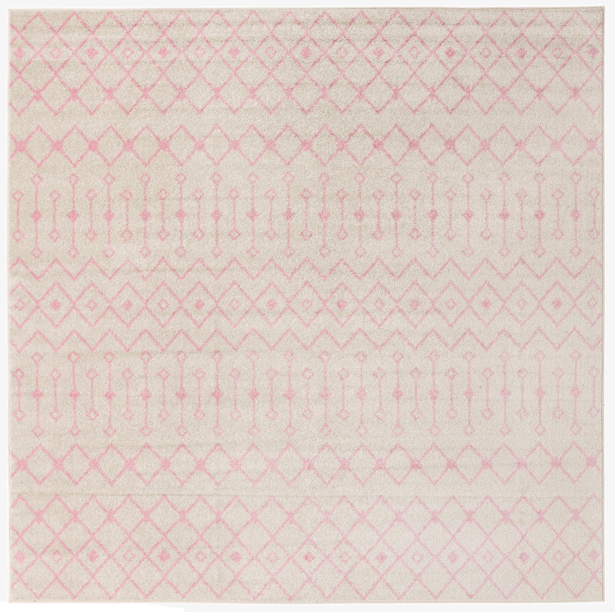  10' x 10' Moroccan Trellis Square Rug