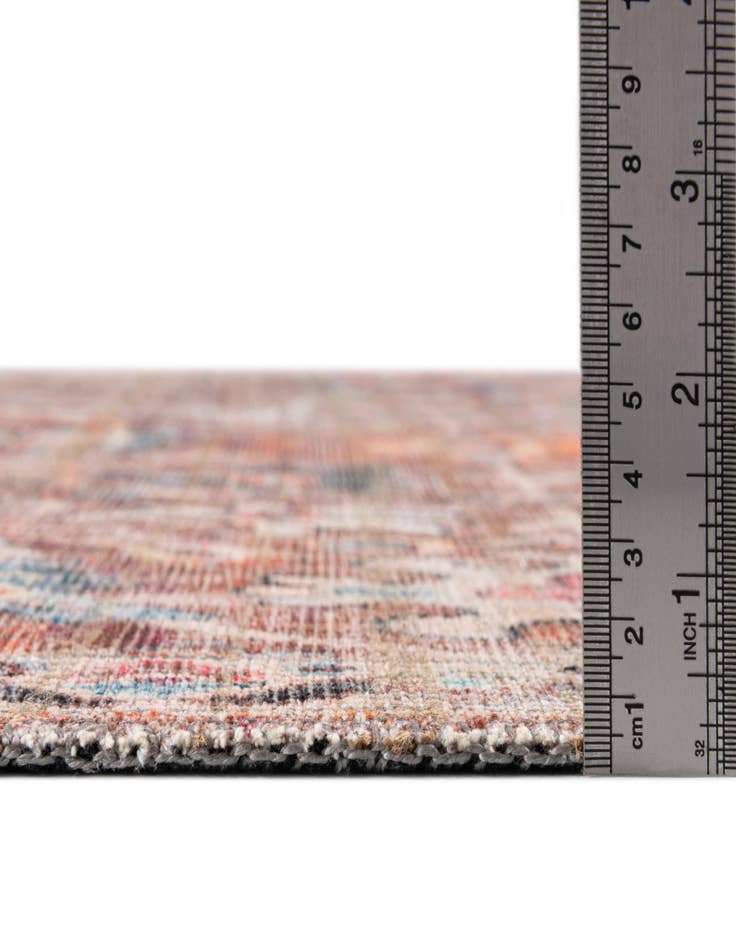 Detail image of  5' 3 x 5' 3  Washable Nostalgia Square Rug