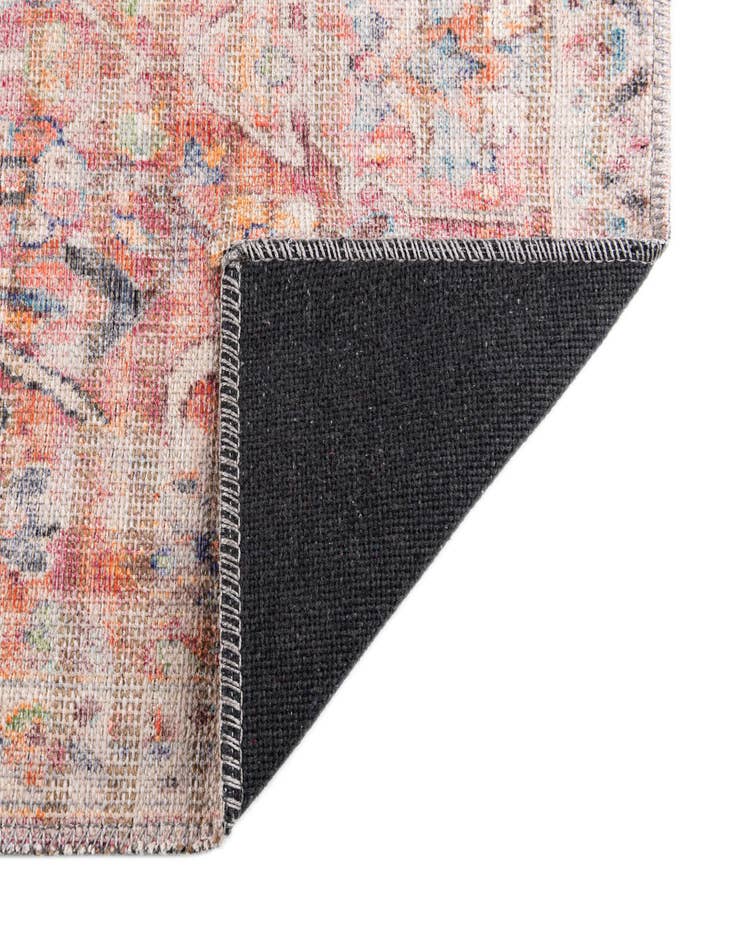 Detail image of  5' 3 x 5' 3  Washable Nostalgia Square Rug