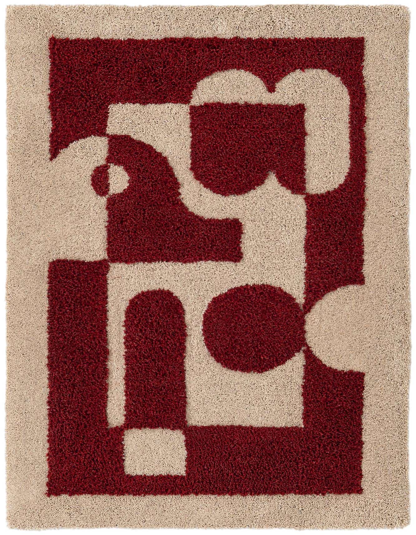 Primary image  2' x 3' 1 Handtufted Wool Rug