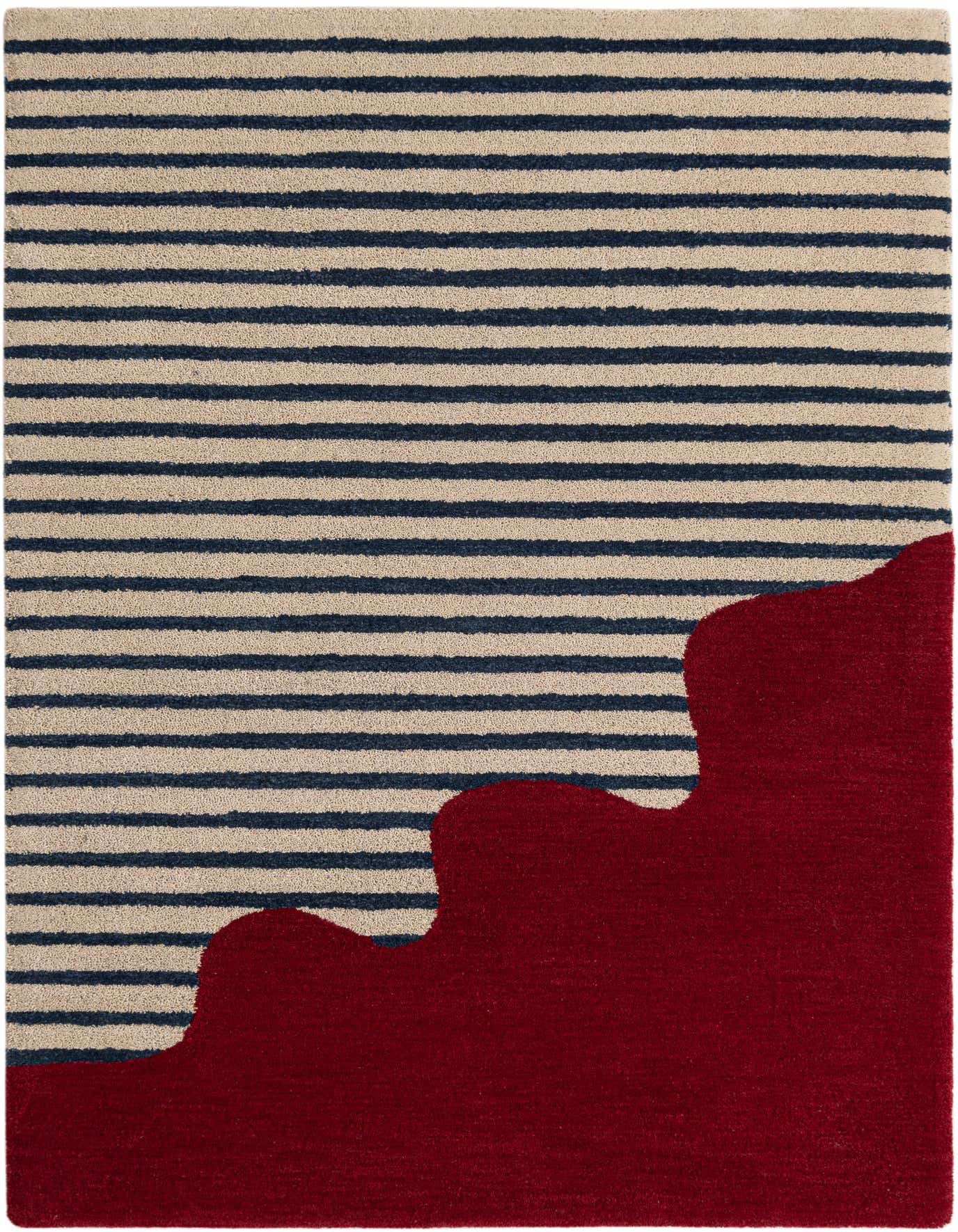 Primary image  7' 10 x 10' Handtufted Wool Rug