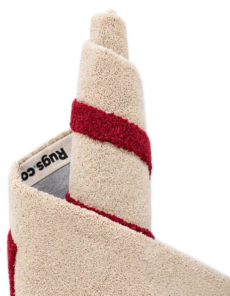 Detail image of  2' x 6' 1 Handtufted Wool Runner Rug