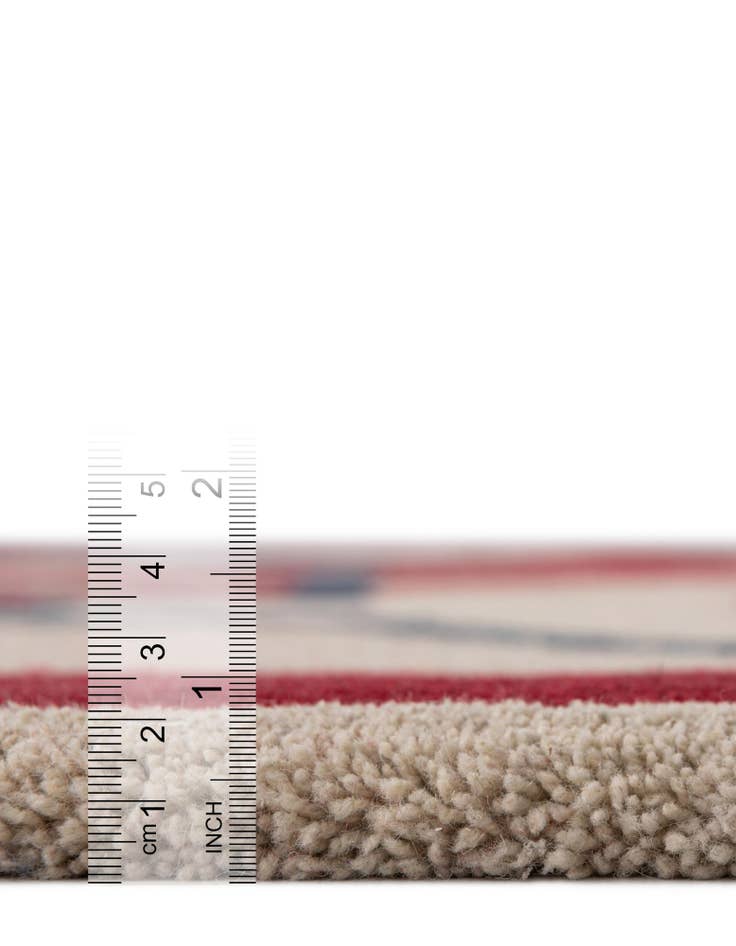 Detail image of  2' x 5' 1 Handtufted Wool Runner Rug