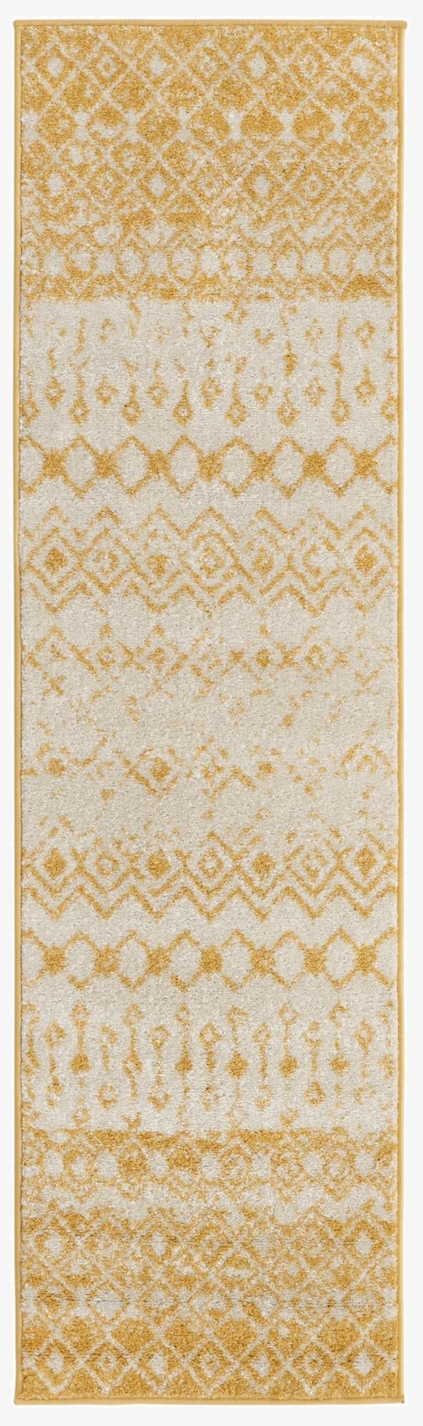  2' x 7' Moroccan Trellis Runner Rug