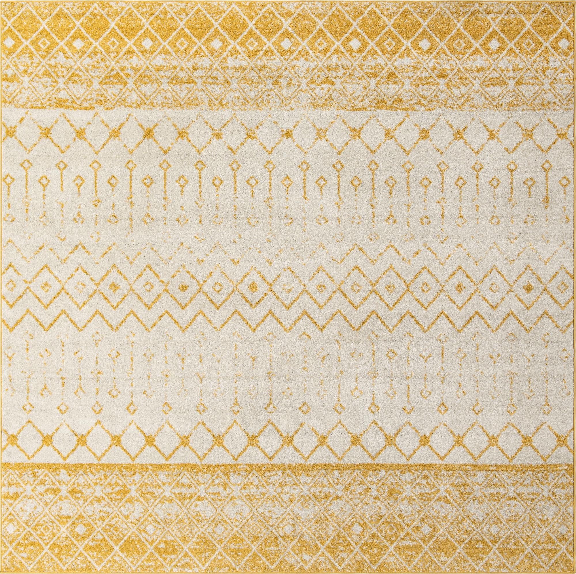 Primary image  10' x 10' Moroccan Trellis Square Rug