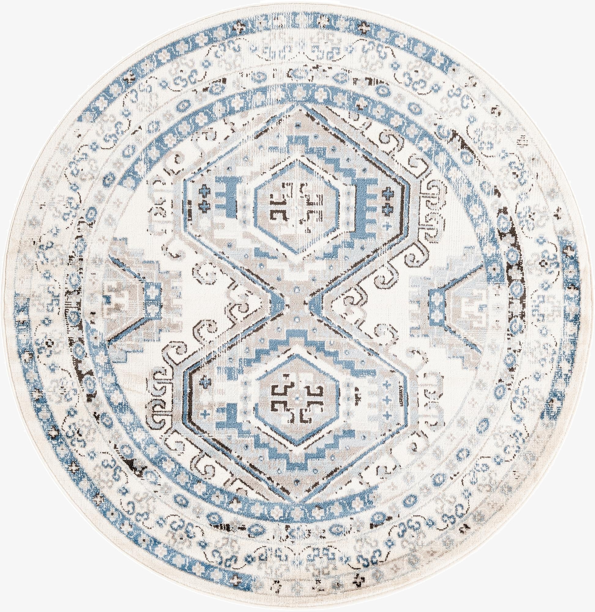  5' 3 x 5' 3 Charlotte Round Rug