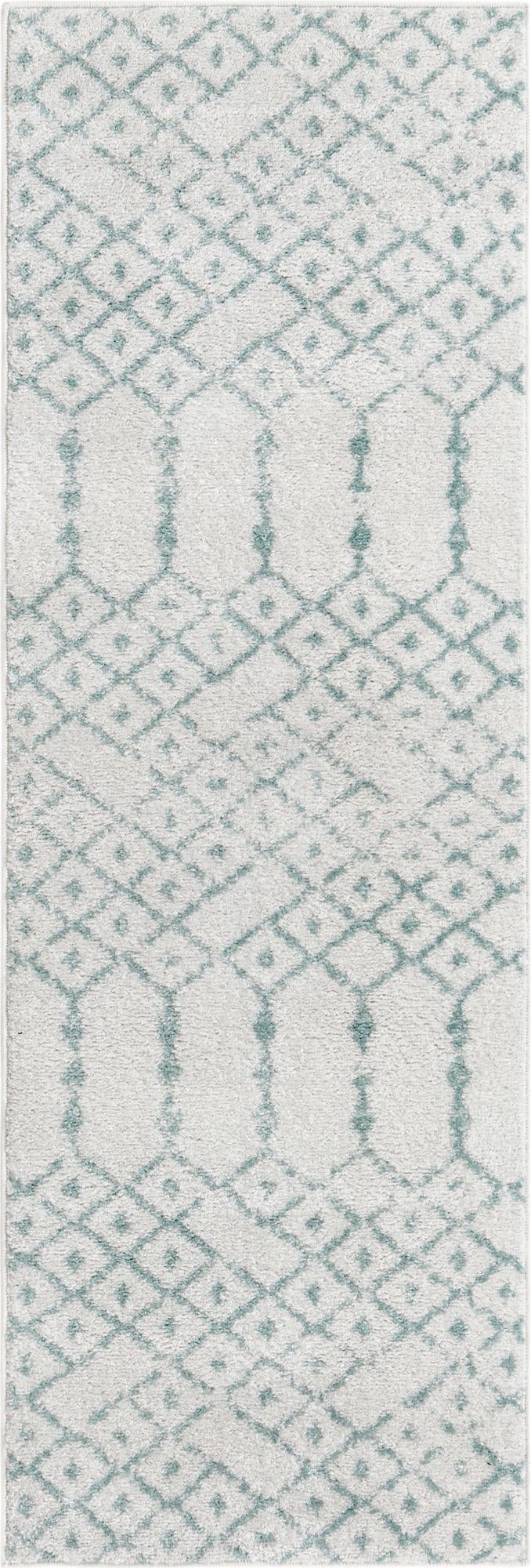 Rug Ivory Aqua Swatch link