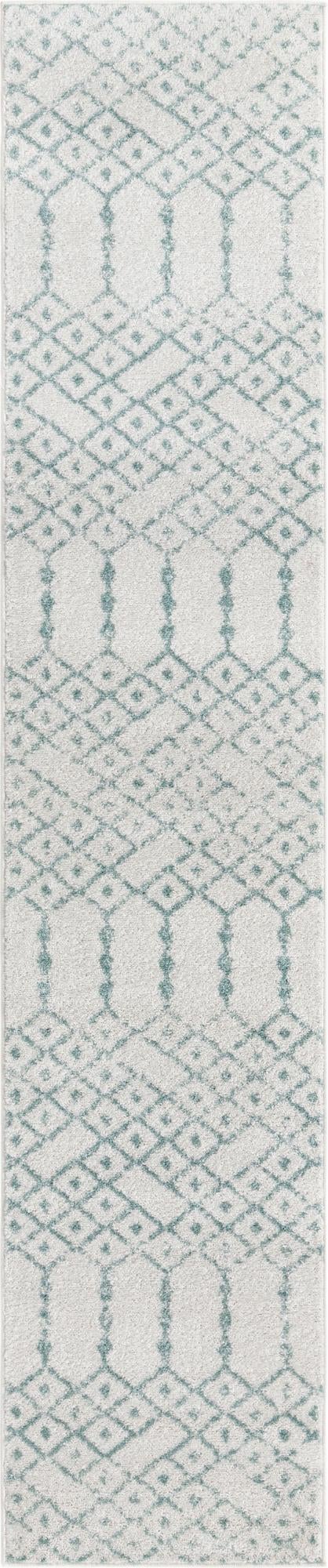 Rug Ivory Aqua Swatch link