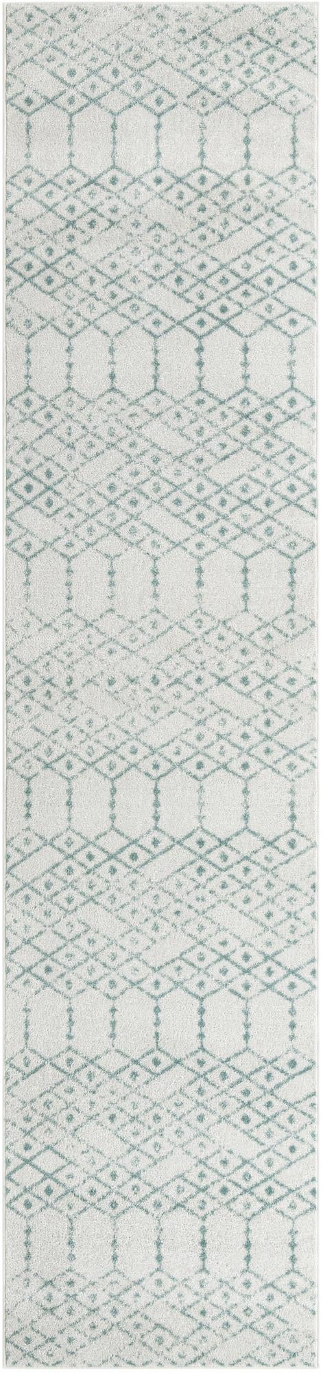 Rug Ivory Aqua Swatch link