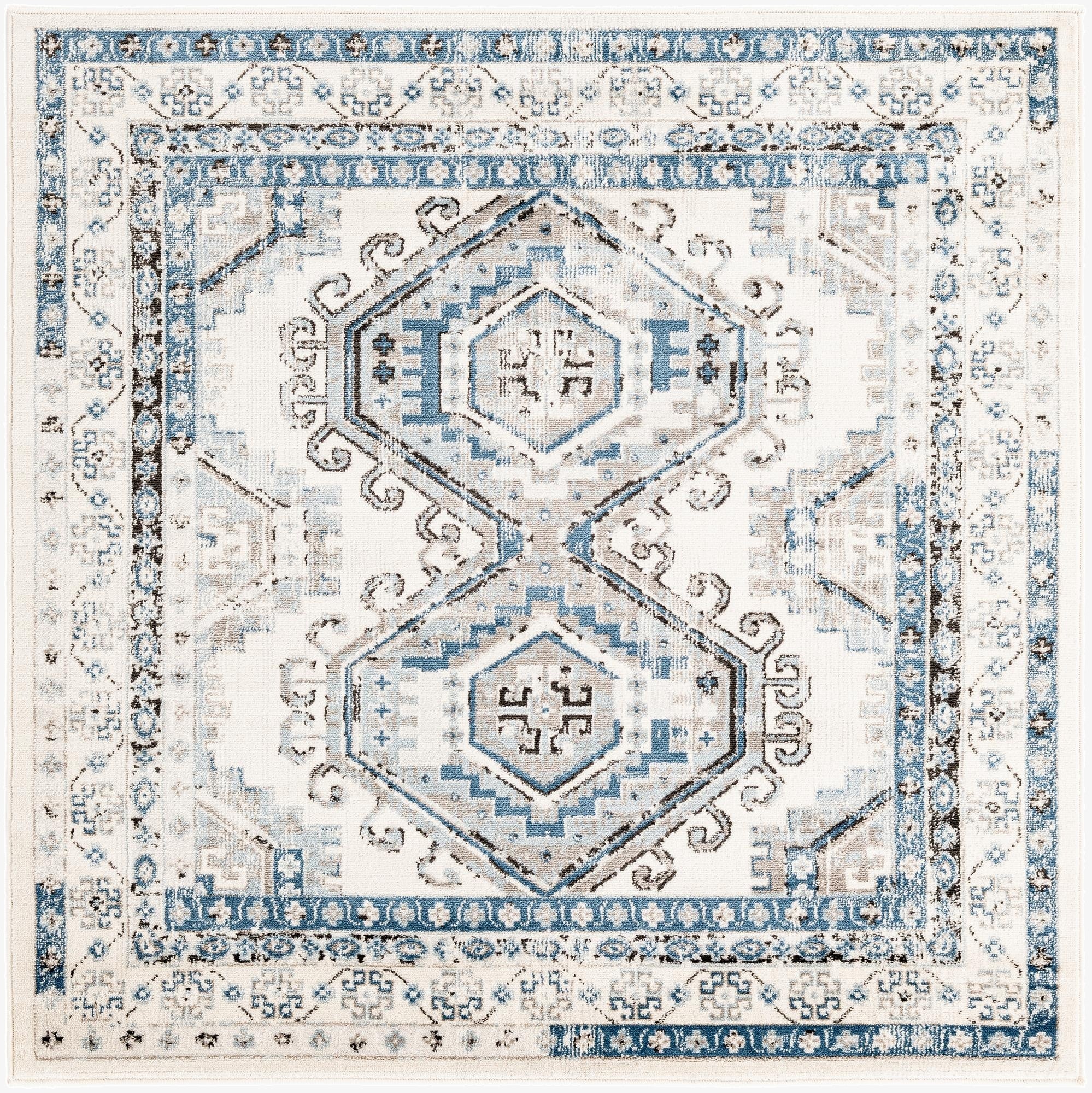  5' 3 x 5' 3 Charlotte Square Rug