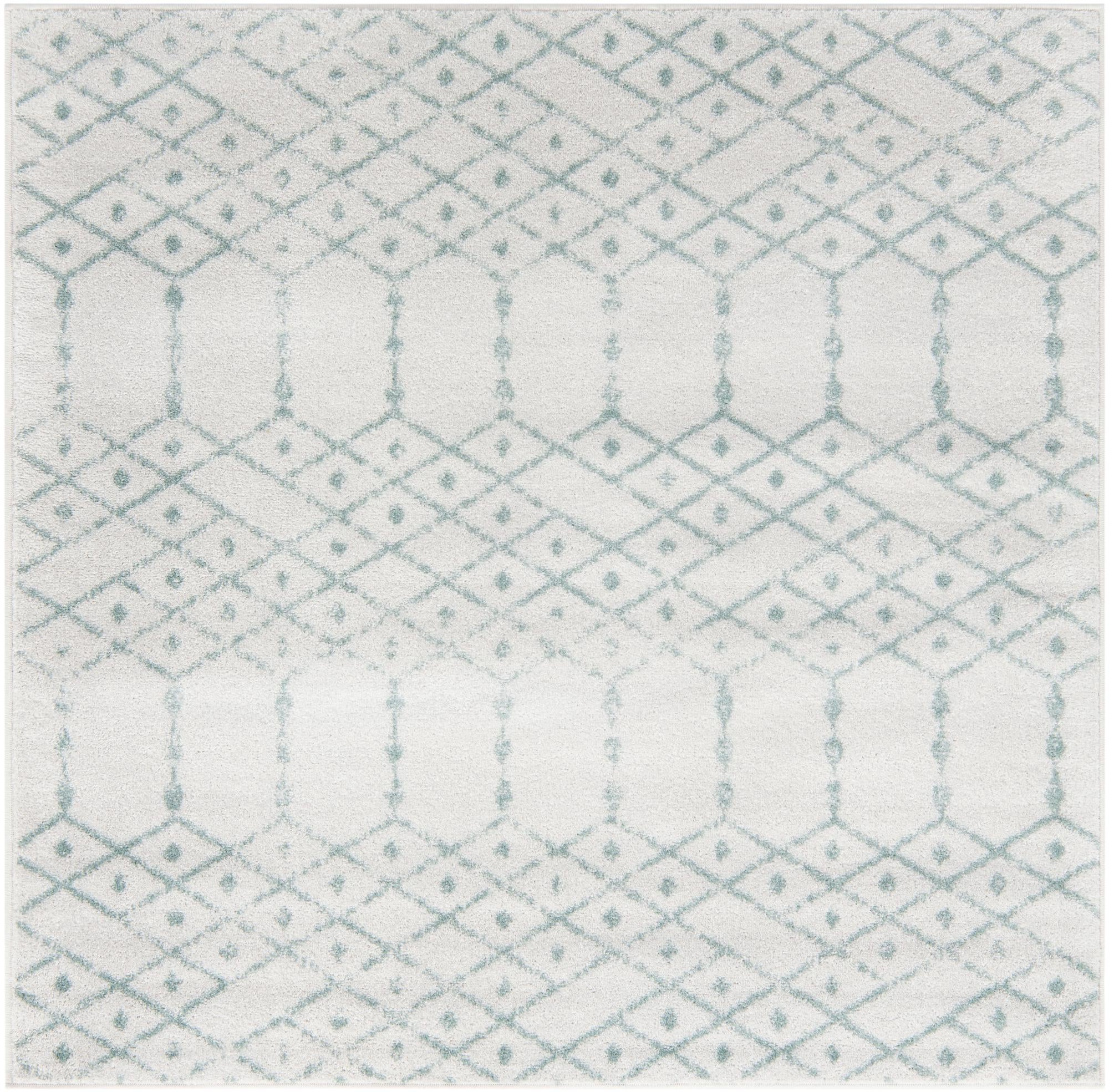 Rug Ivory Aqua Swatch link