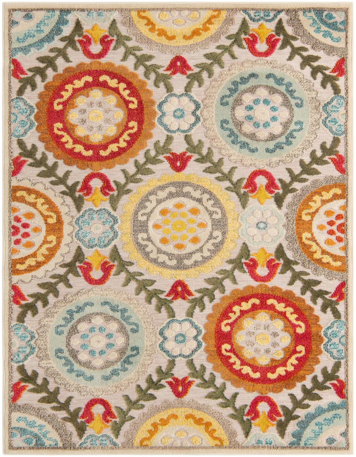  5' x 7'  Washable Casablanca Indoor / Out...
