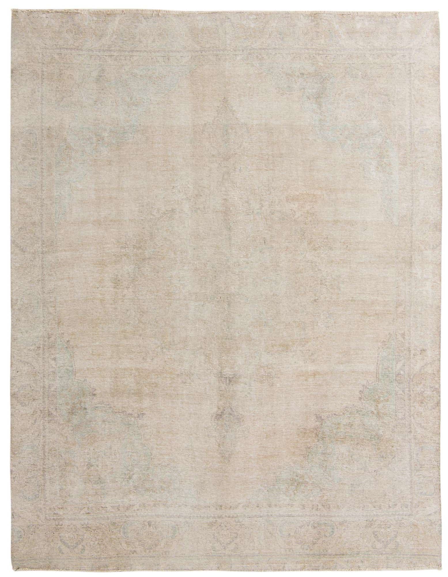 Primary image  9' x 10' 9  Hand Knotted Ultra Vintage Persian Wool Rug