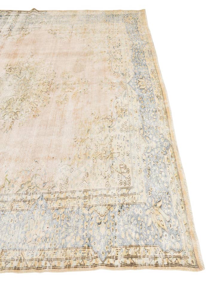 Detail image of 8' 9 x 11' 3 Hand Knotted Ultra Vintage Persian Wool Rug