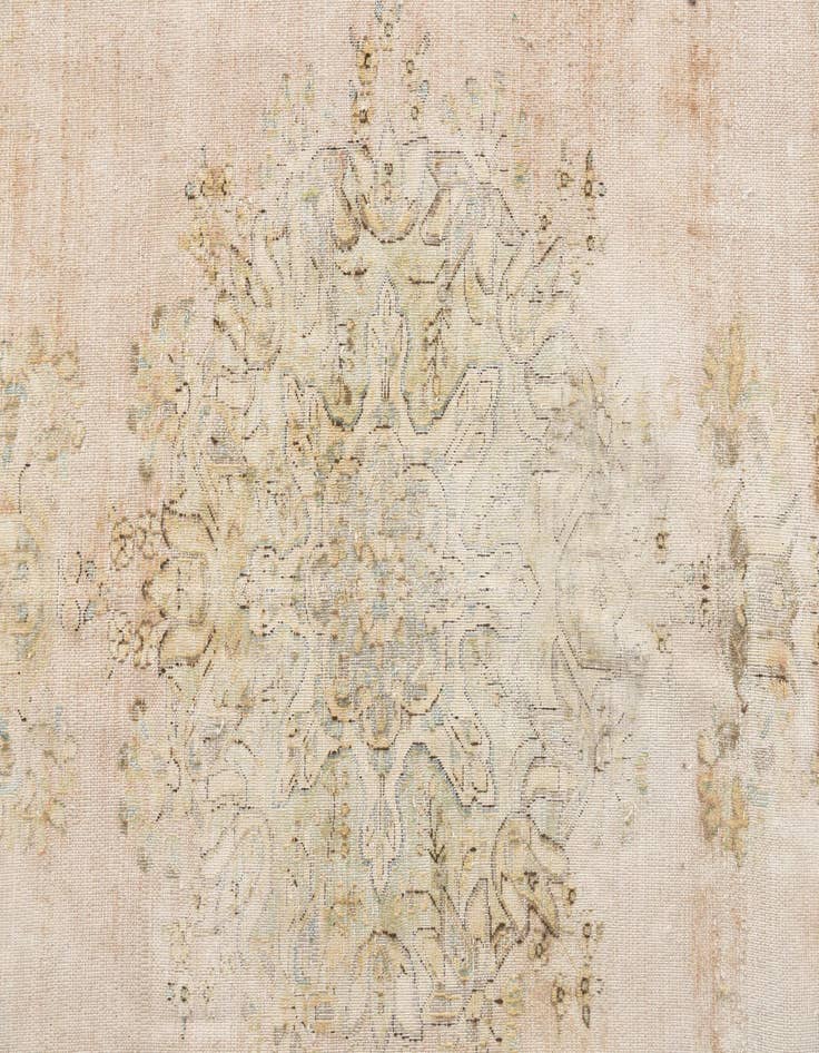 Detail image of 8' 9 x 11' 3 Hand Knotted Ultra Vintage Persian Wool Rug