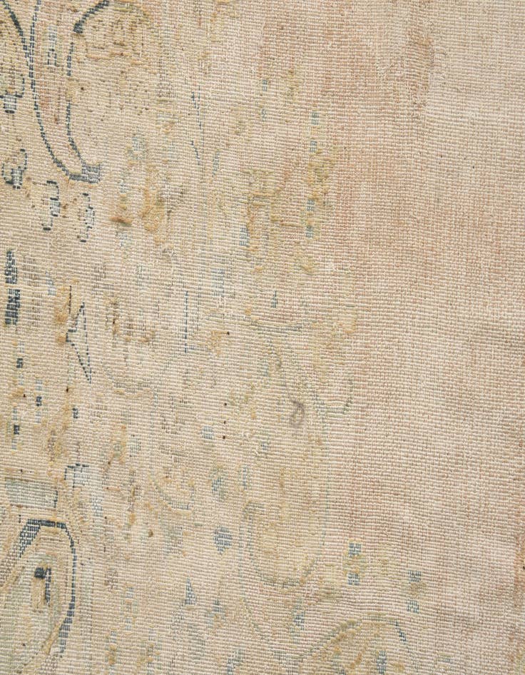 Detail image of 8' 9 x 11' 3 Hand Knotted Ultra Vintage Persian Wool Rug