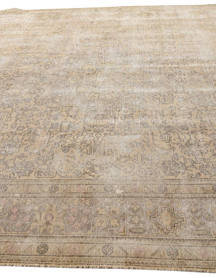 Detail image of  9' 7 x 12' 7  Hand Knotted Ultra Vintage Persian Wool Rug