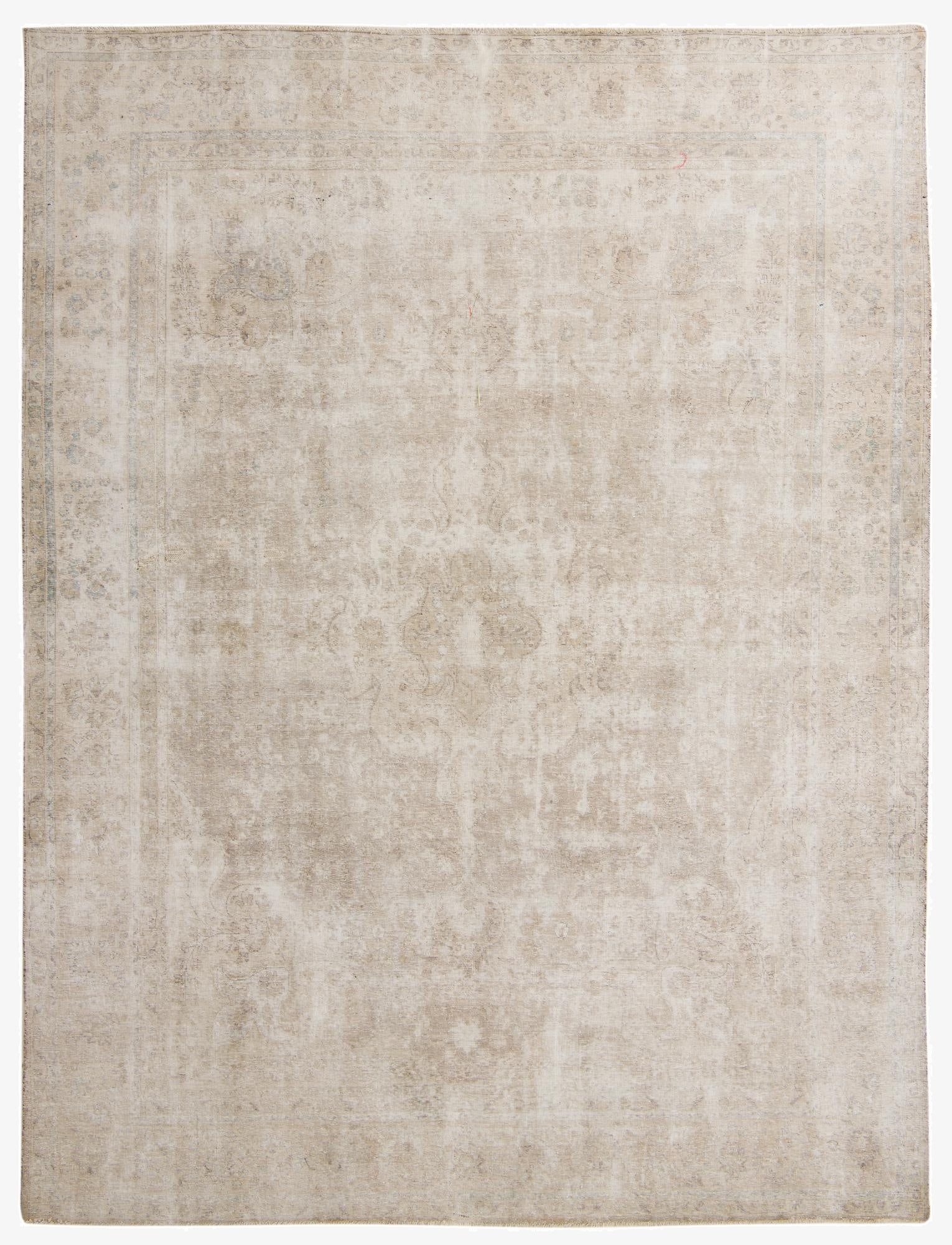  9' 7 x 12' 8  Hand Knotted Ultra Vintage Persian Wool Rug