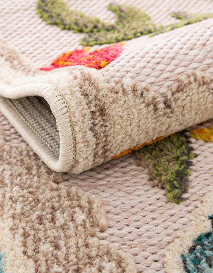 Detail image of  10' x 10'  Washable Casablanca Indoor / Outdoor Square Rug