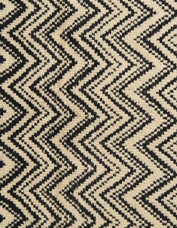 Detail image of  5' x 8' 2  Hand Knotted Moroccan Wool Rug