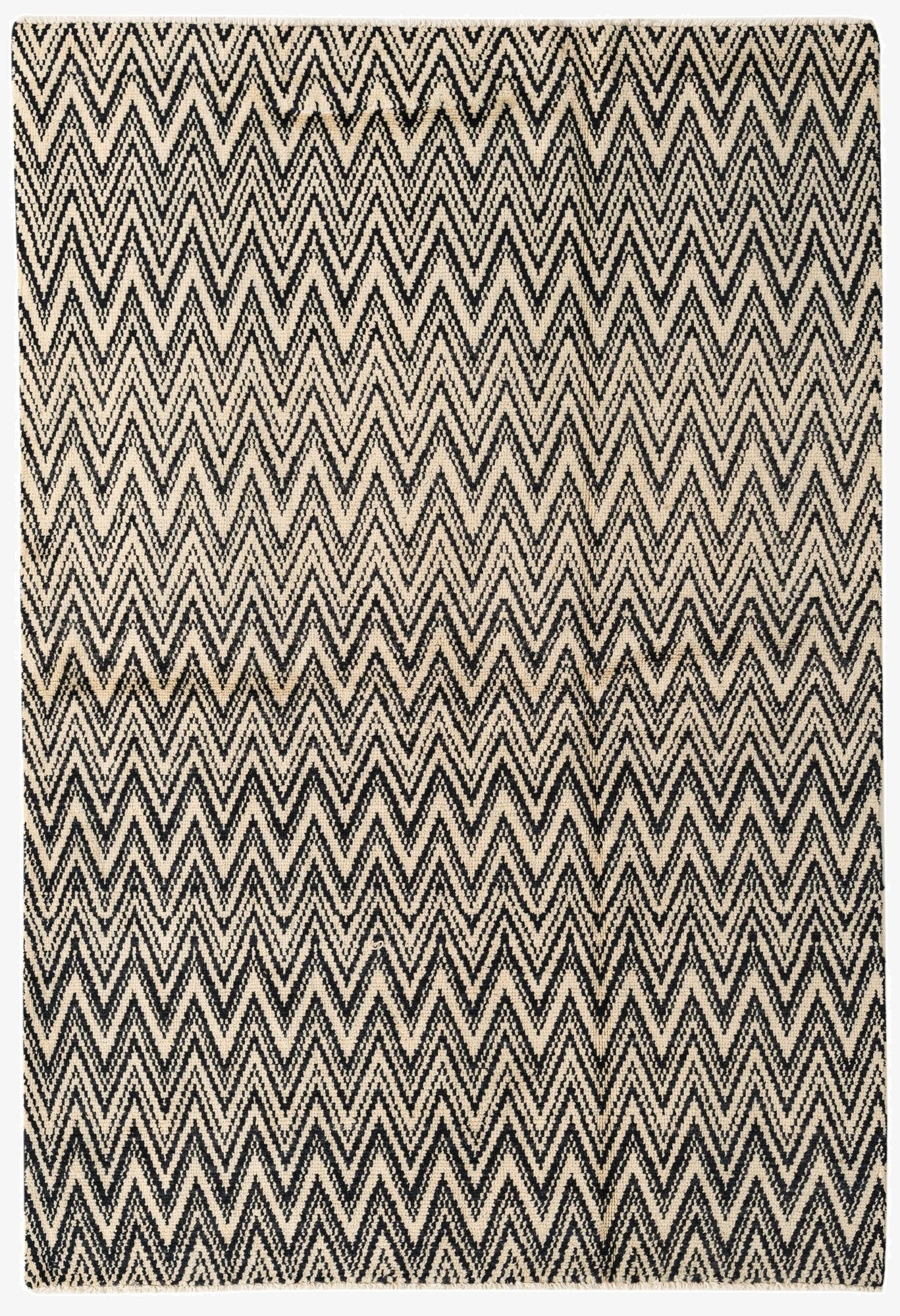  5' x 8' 2  Hand Knotted Moroccan Wool Rug