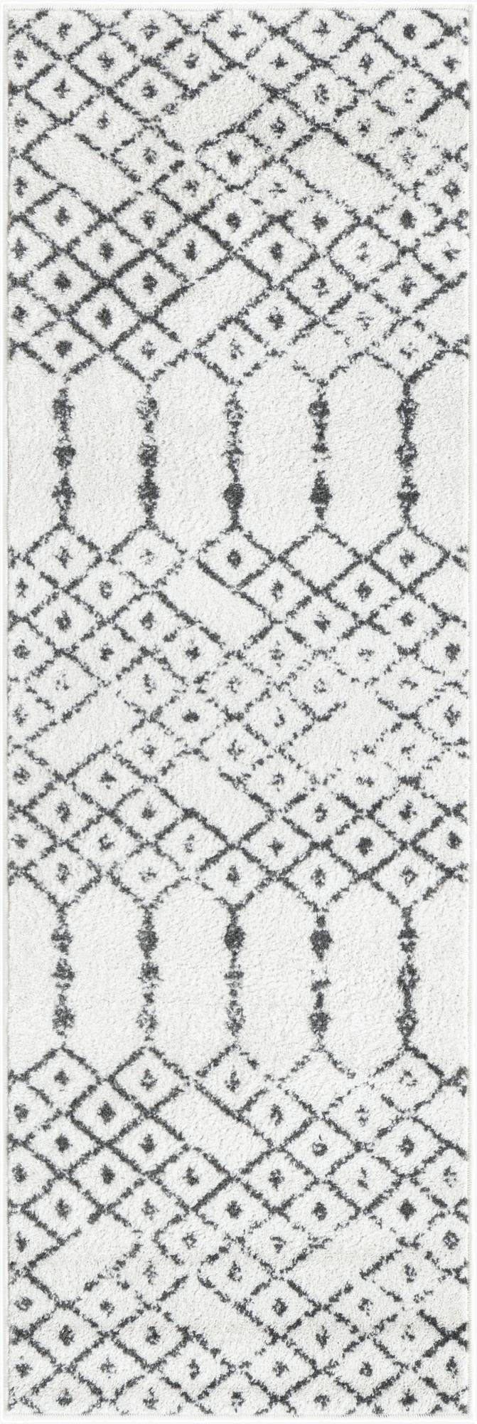  2' x 6' Paxon Trellis Runner Rug
