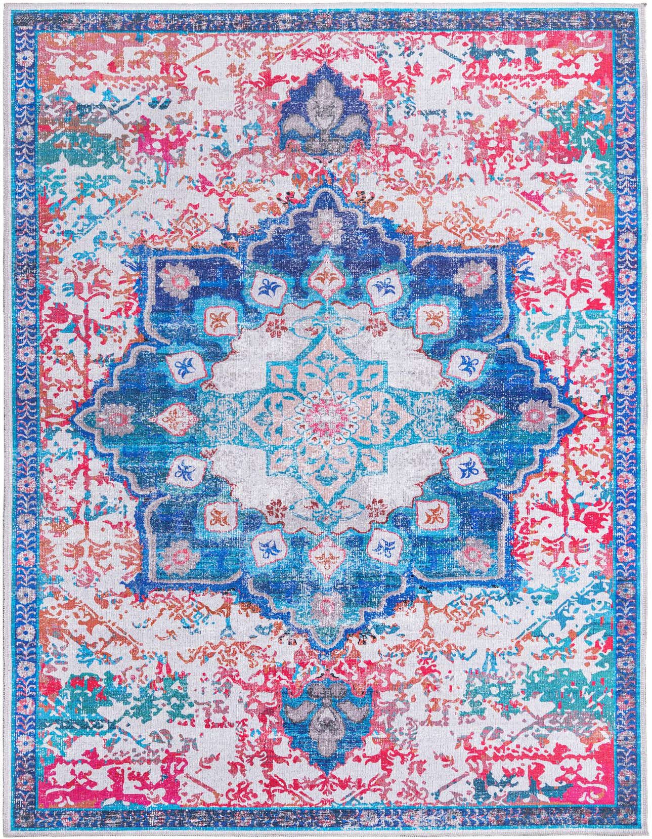Primary image  6' x 9'  Washable Francesca Rug