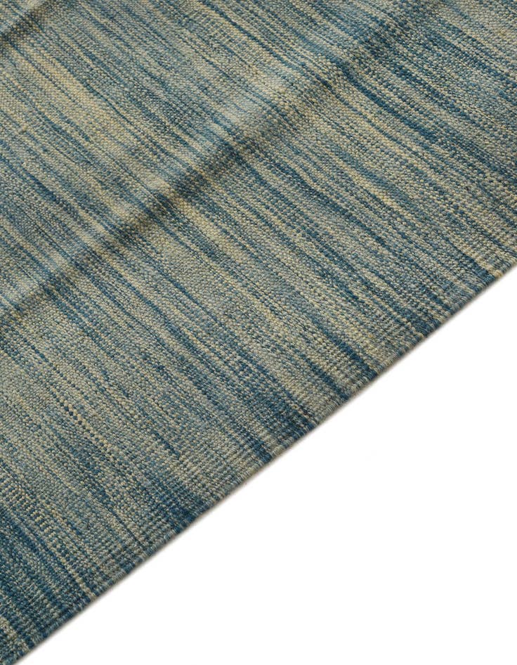 Detail image of  4' 9 x 6' 5  Hand Woven Kilim Modern Wool Rug