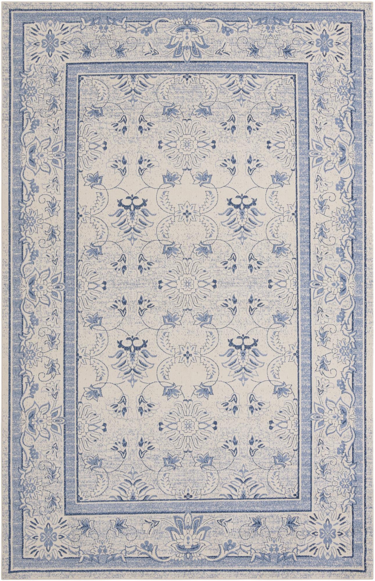 Rug Ivory Blue Swatch link