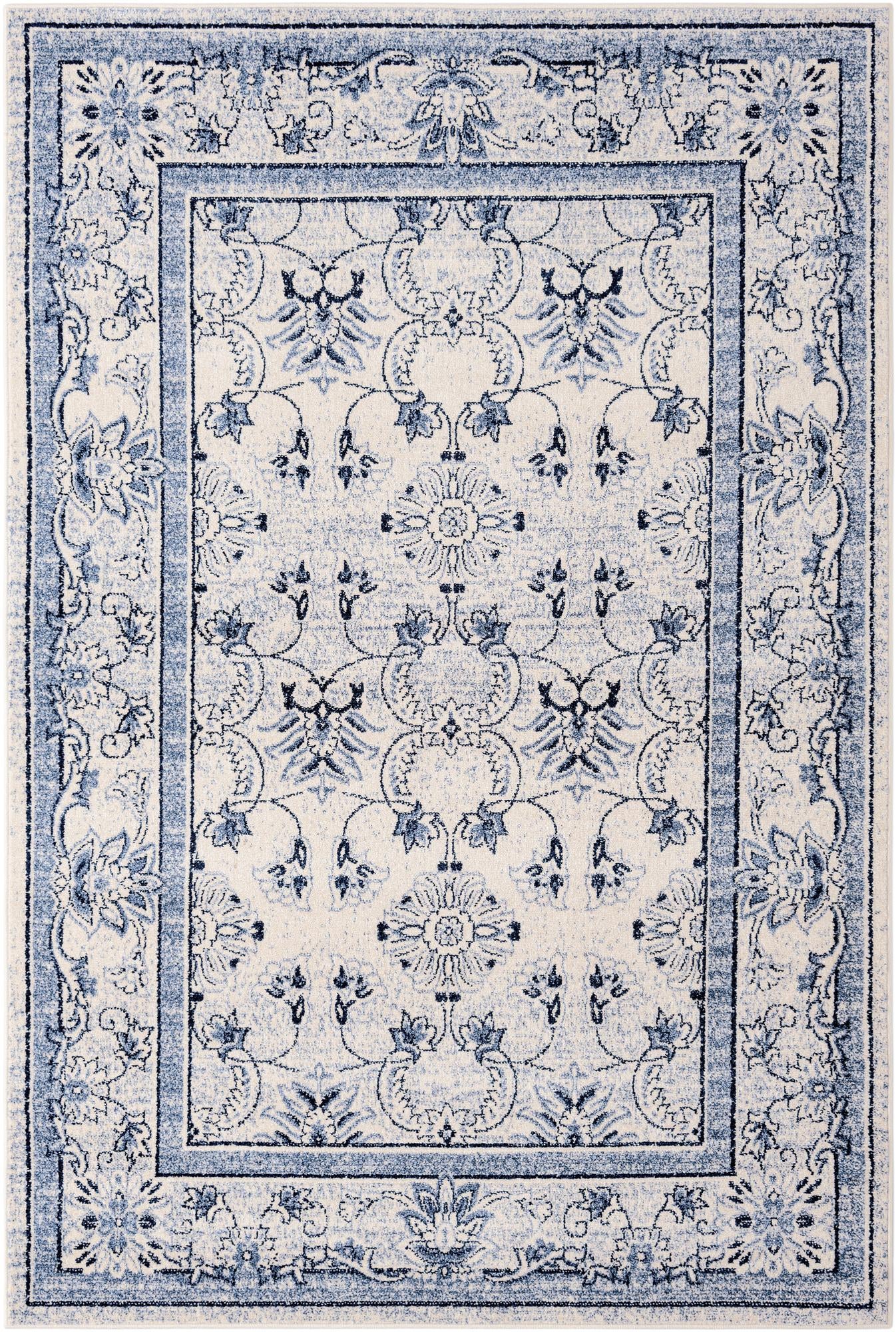Rug Ivory Blue Swatch link