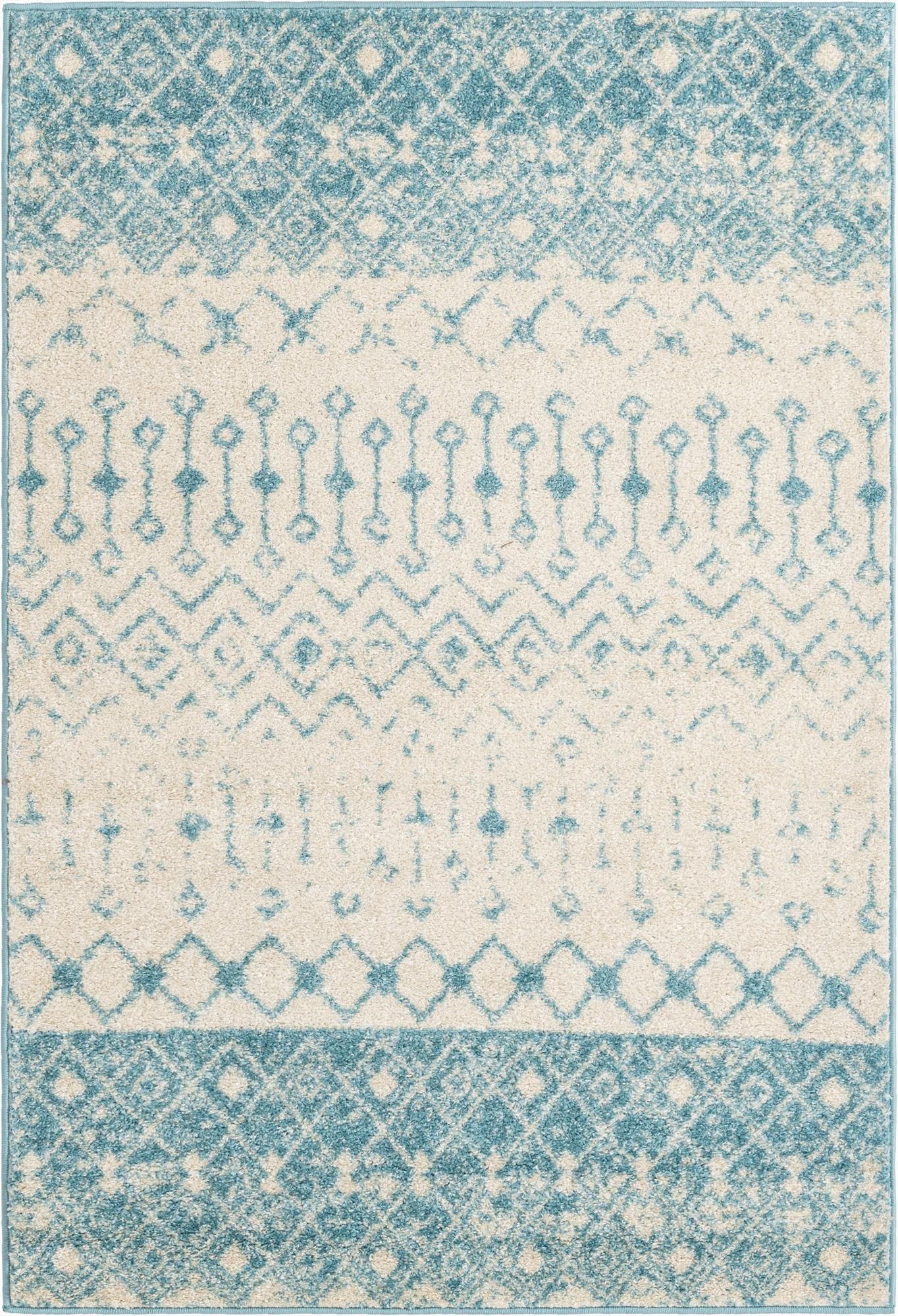  4' x 6' Moroccan Trellis Rug
