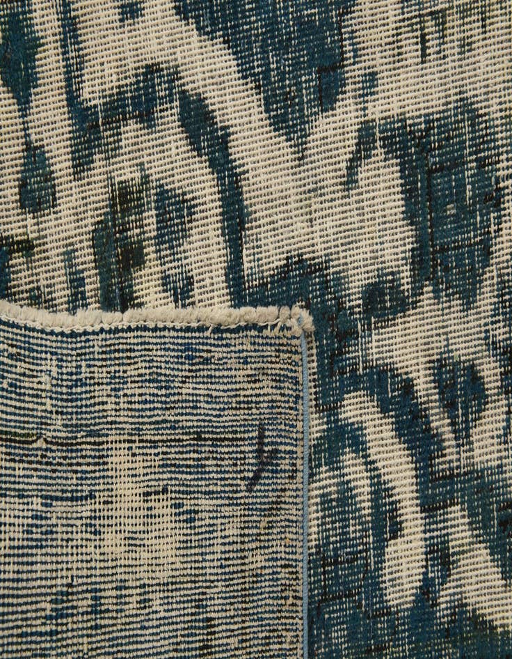 Detail image of  7' 9 x 11' 3  Hand Knotted Ultra Vintage Persian Wool Rug