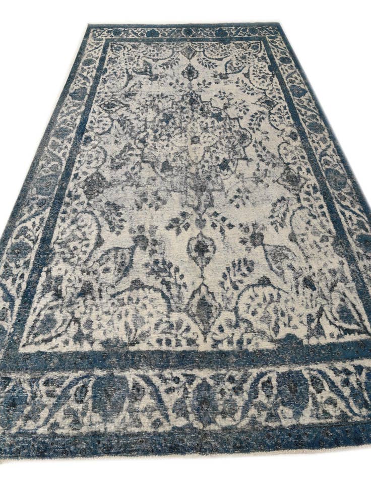 Detail image of  9' 10 x 12' 4  Hand Knotted Ultra Vintage Persian Wool Rug