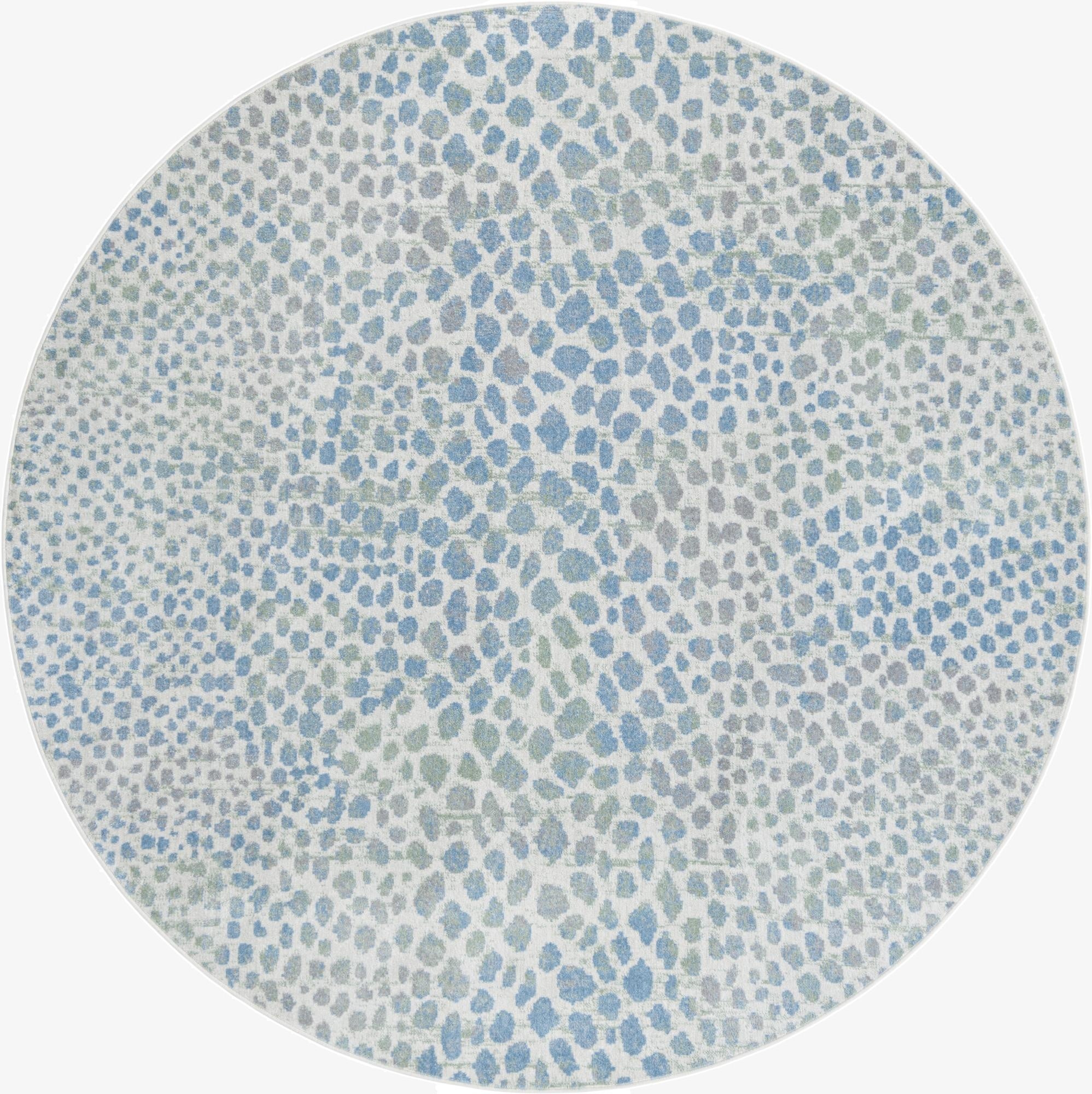  7' 10 x 7' 10 Kamala Washable Round Rug
