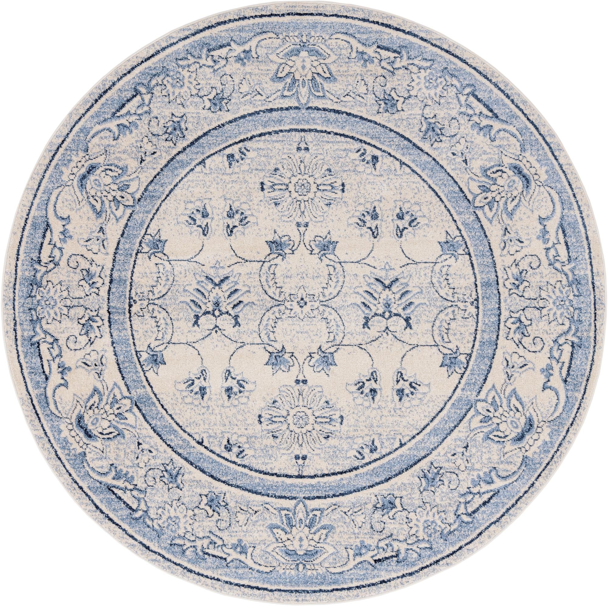 Rug Ivory Blue Swatch link