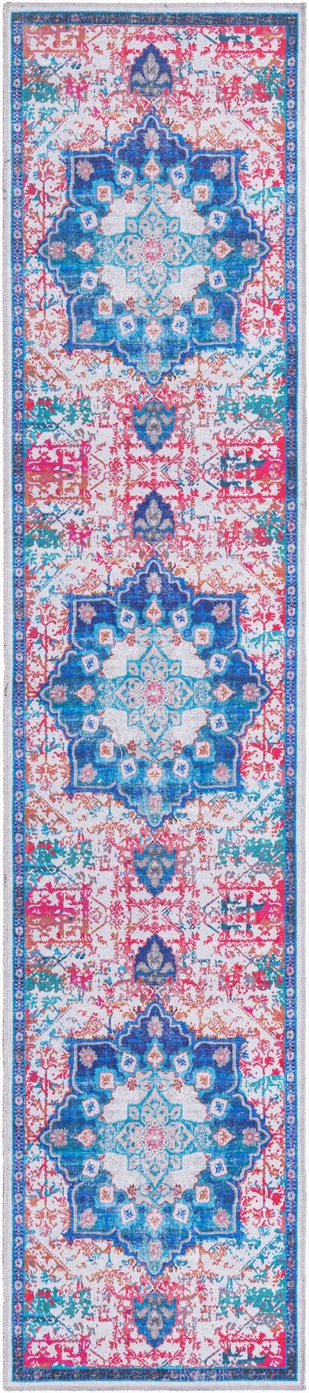  2' 7 x 12'  Washable Francesca Runner Rug